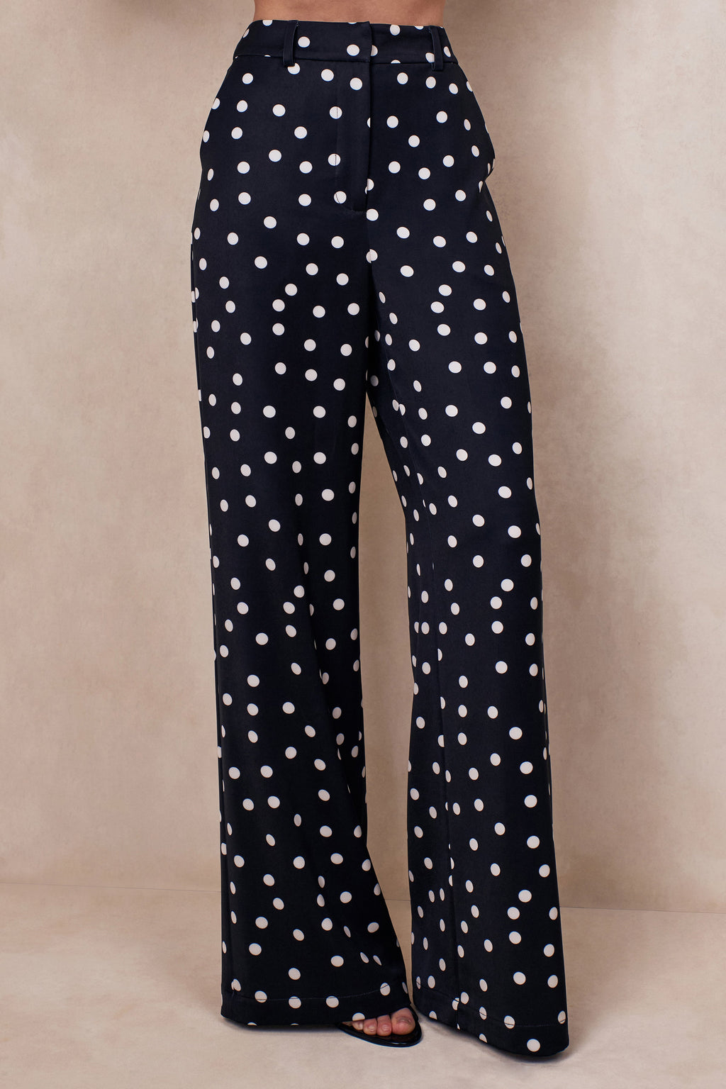 Pantalones largos de satén Seloria
