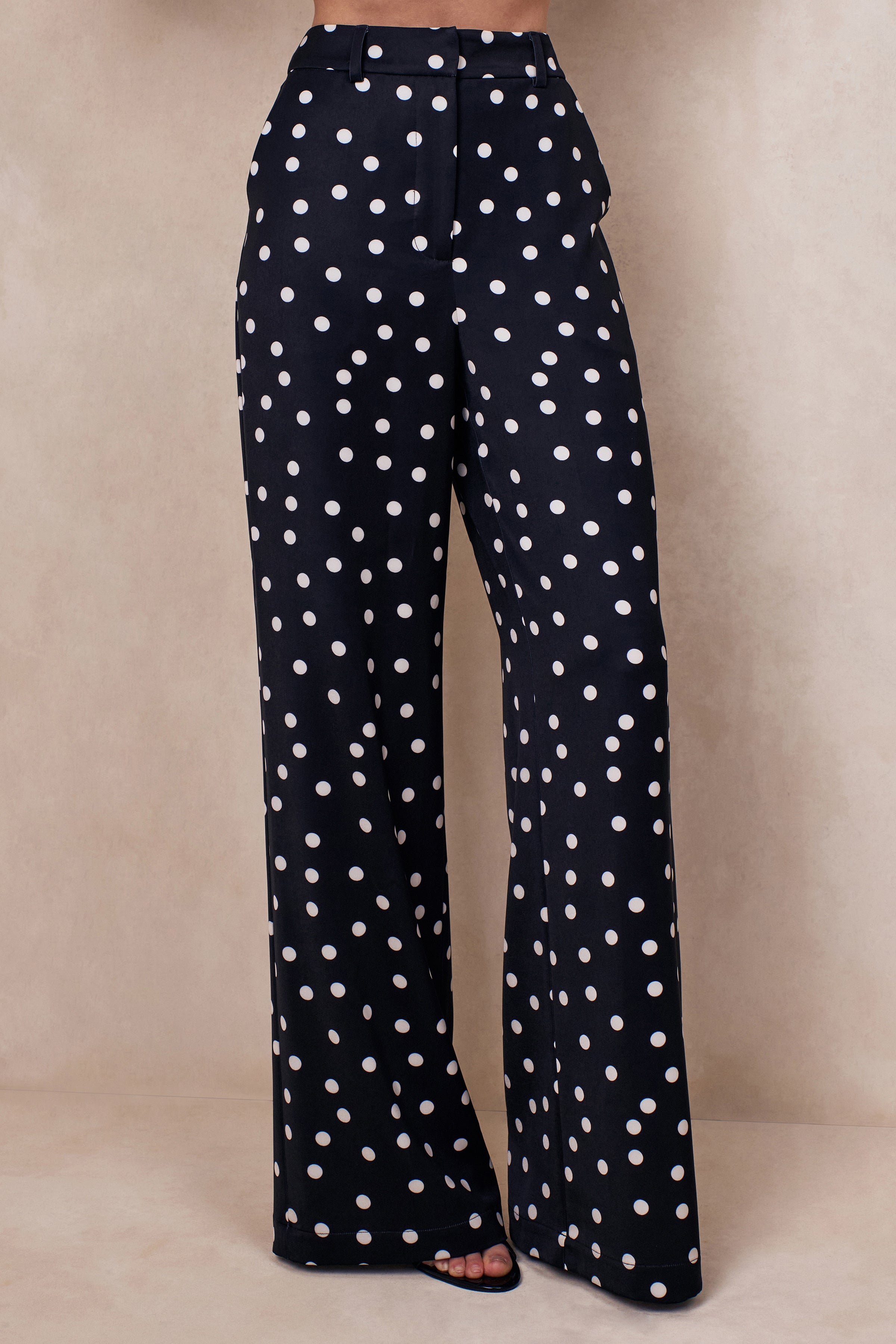 Pantalones largos de satén Seloria