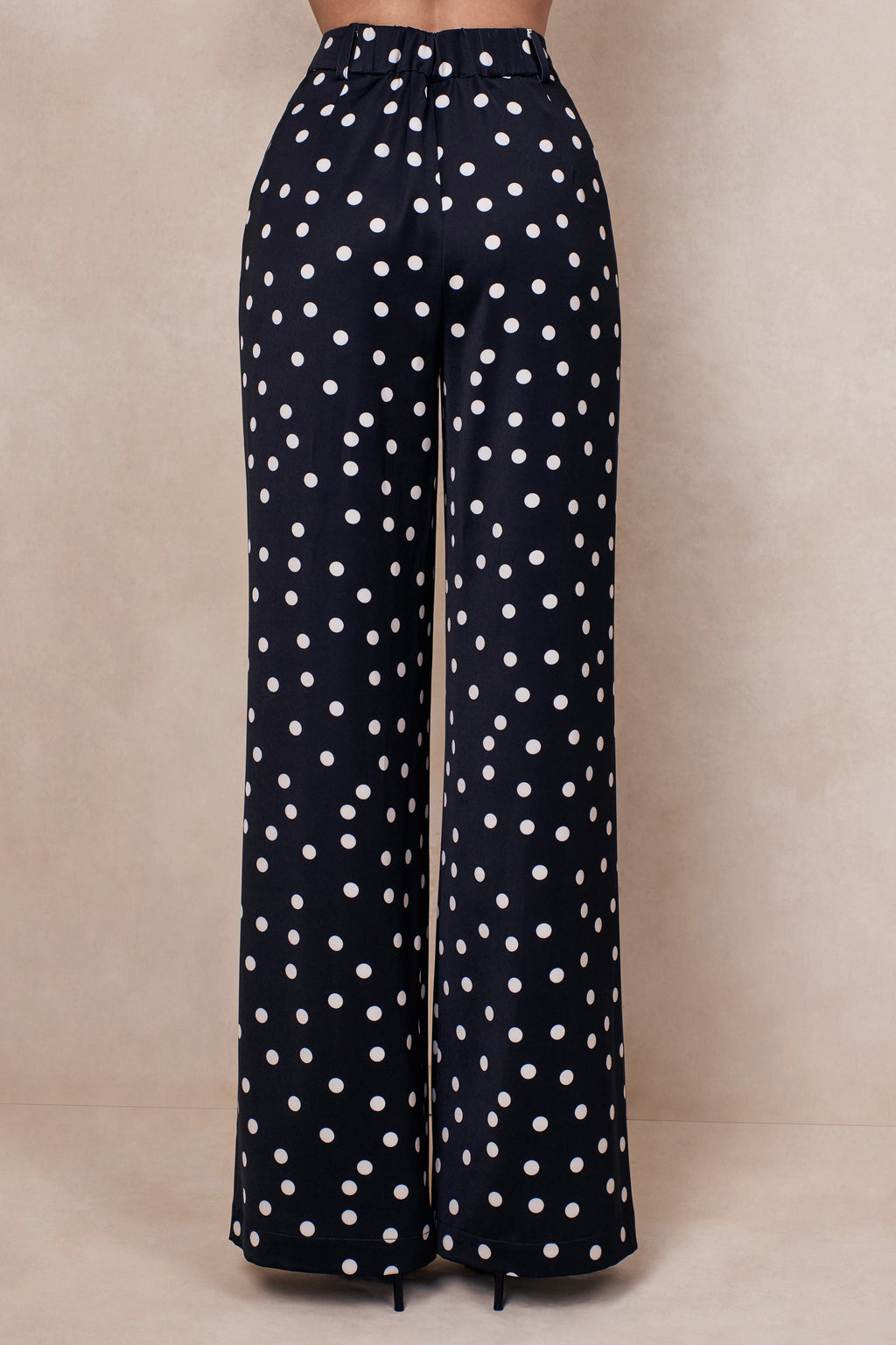 Pantalones largos de satén Seloria