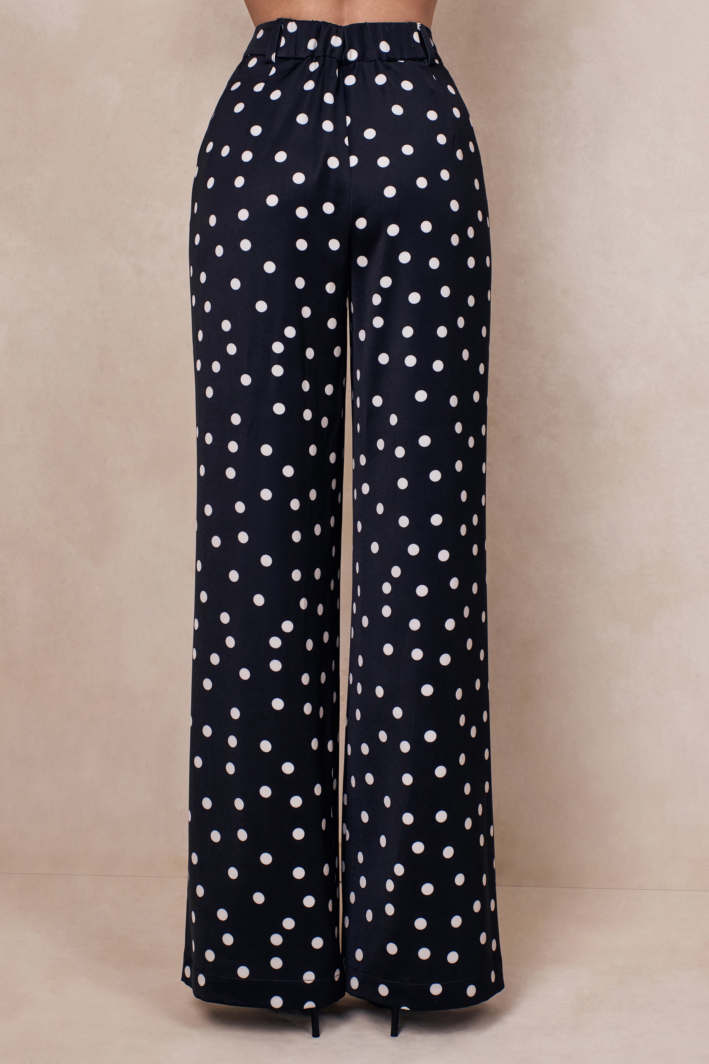 Pantalones largos de satén Seloria