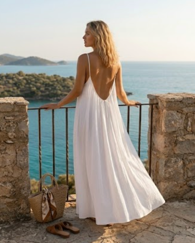 Vestido de Tirantes Cala