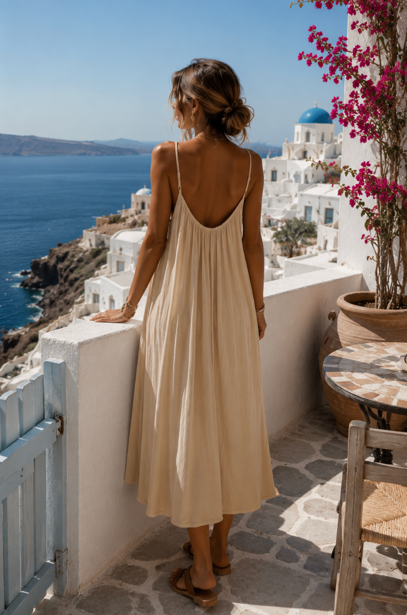 Vestido de Tirantes Cala