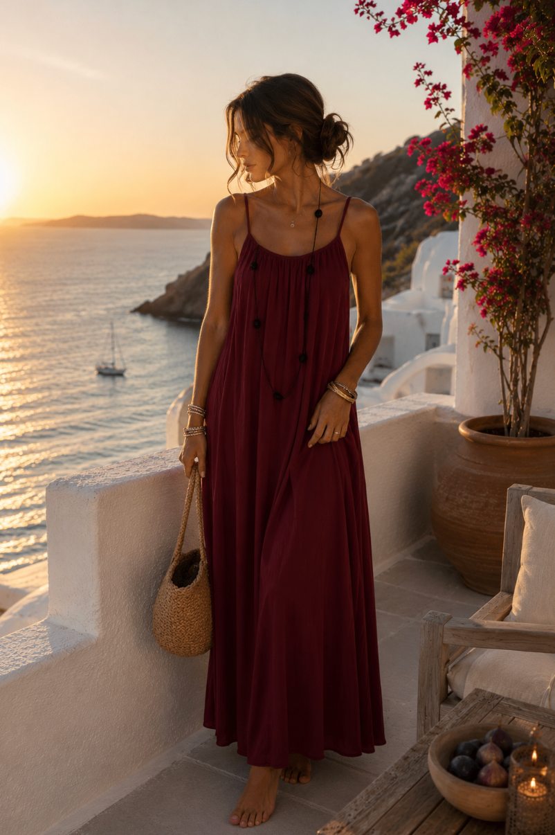 Vestido de Tirantes Cala