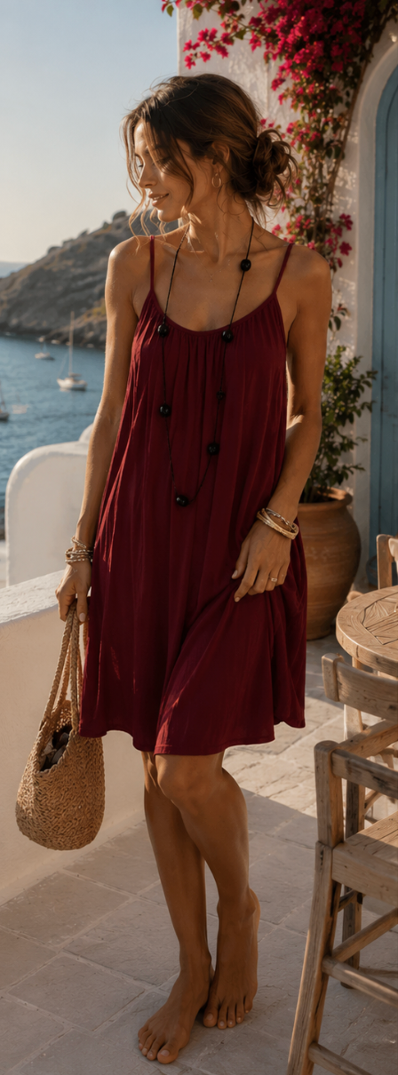 Vestido de Tirantes Cala