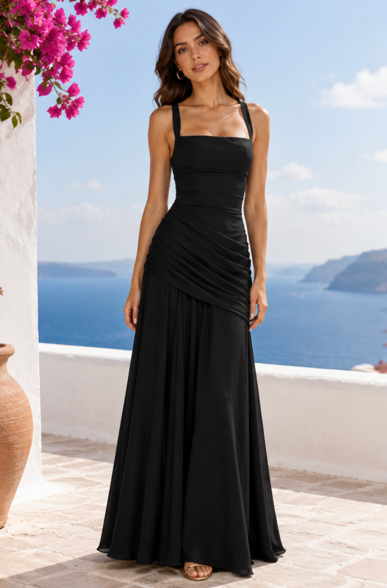 Vestido Largo Elegante Ennie