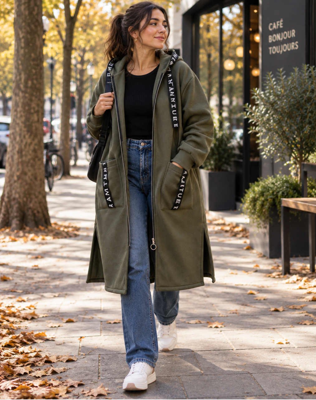 Sudadera con Capucha Oversize