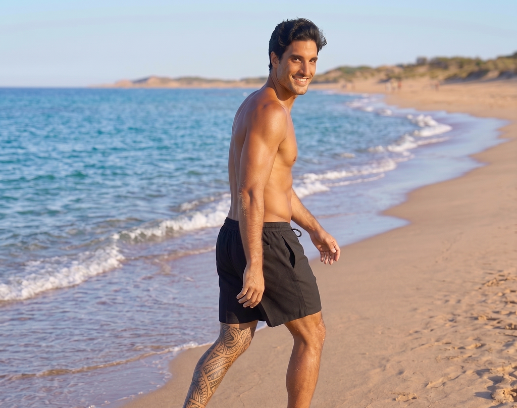 Pantalón Corto de Lino