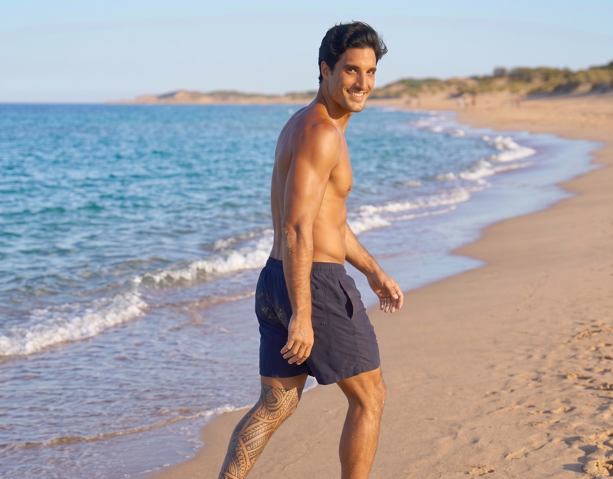 Pantalón Corto de Lino