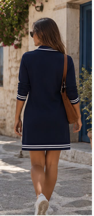 Vestido de Manga Larga Dorellia